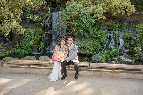 Erick and Yomira wedding, engagement photos at Los Angeles Arboretum & Botanic Garden in Arcadia Ca, images by Gustavo Villarreal Photography, 323-633-8283, www.gvphotoandvideo.com