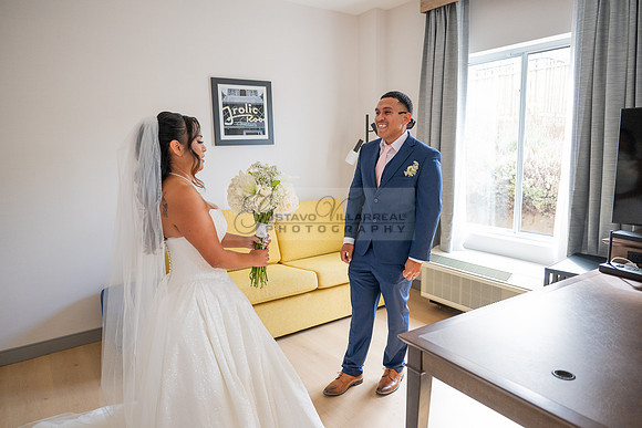 Gustavo and Lupe wedding ceremony at San Vincent Catholic Church