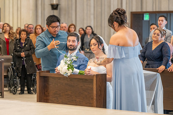 Bryan and Diana wedding ceremony at The Christ Cathedral in Garden Grove Ca, reception at The White House Event Center Anaheim Ca, Gustavo Villarreal photography, videography, 323-633-8283, www.gvphot