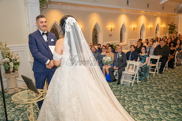 Karina and Raul Wedding celebration, ceremony, reception at The