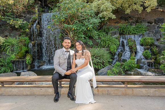 Erick and Yomira wedding, engagement photos at Los Angeles Arboretum & Botanic Garden in Arcadia Ca, images by Gustavo Villarreal Photography, 323-633-8283, www.gvphotoandvideo.com