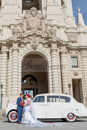 Reyna and Rene wedding celebration, reception, photographer, videographer at Pasadena city hall in Pasadena Ca, Gustavo Villarreal Photography, 323-633-8283, www.gvphotoandvideo.com