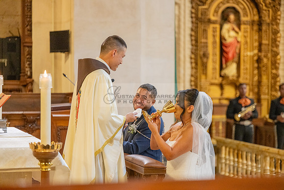 LINK #1-Gustavo and Lupe wedding ceremony at San Vincent Catholic Church in Los Angeles, reception at Blomgren Ranch in Santa Clarita Ca, photography and videography by Gustavo Villarreal, 323-633-828