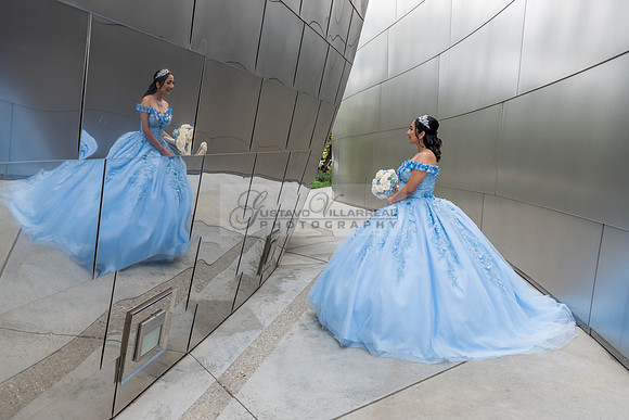 Ximena Citlali quinceanera photoshoot at Walt Disney Concert Hall in Los Angeles Ca. #quinceaneras, #gvphotoandvideo 323-633-8283