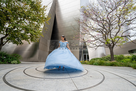 Ximena Citlali quinceanera photoshoot at Walt Disney Concert Hall in Los Angeles Ca. #quinceaneras, #gvphotoandvideo 323-633-8283