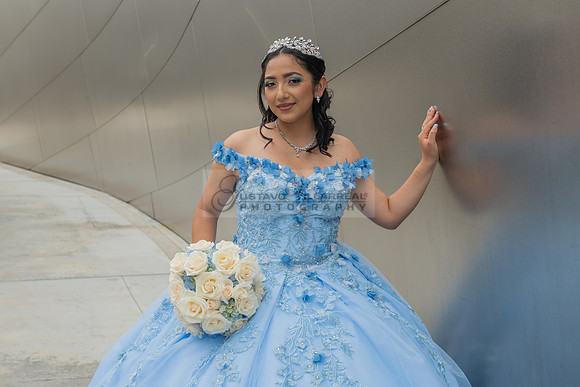Ximena Citlali quinceanera photoshoot at Walt Disney Concert Hall in Los Angeles Ca. #quinceaneras, #gvphotoandvideo 323-633-8283