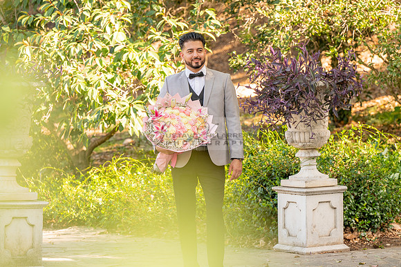 Erick and Yomira wedding, engagement photos at Los Angeles Arboretum & Botanic Garden in Arcadia Ca, images by Gustavo Villarreal Photography, 323-633-8283, www.gvphotoandvideo.com