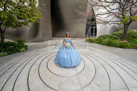 Ximena Citlali quinceanera photoshoot at Walt Disney Concert Hall in Los Angeles Ca. #quinceaneras, #gvphotoandvideo 323-633-8283