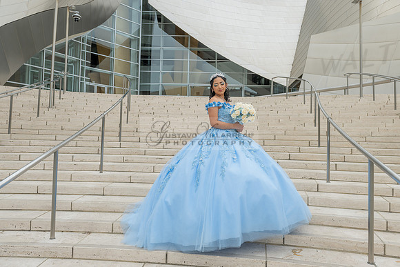 Ximena Citlali quinceanera photoshoot at Walt Disney Concert Hall in Los Angeles Ca. #quinceaneras, #gvphotoandvideo 323-633-8283