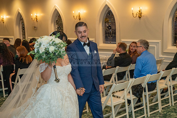 Karina and Raul Wedding celebration, ceremony, reception at The