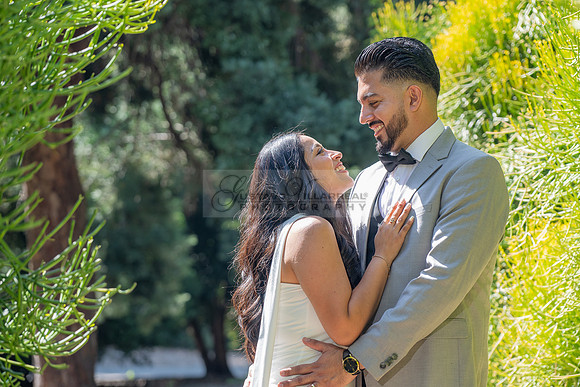 Erick and Yomira wedding, engagement photos at Los Angeles Arbor