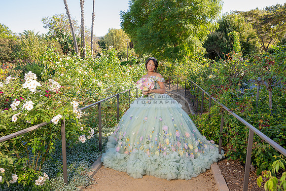 Emma Gutierrez quinceanera photo shoot, videos at South Coast Botanic Garden in Palos Verdes States Ca by Gustavo Villarreal Photography, 323-633-8283, www.gvphotoandvideo.com