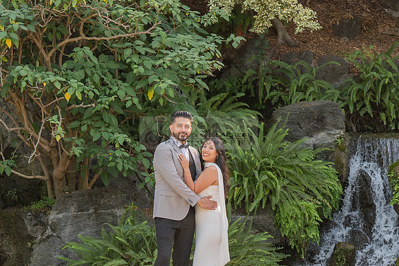 Erick and Yomira wedding, engagement photos at Los Angeles Arboretum & Botanic Garden in Arcadia Ca, images by Gustavo Villarreal Photography, 323-633-8283, www.gvphotoandvideo.com