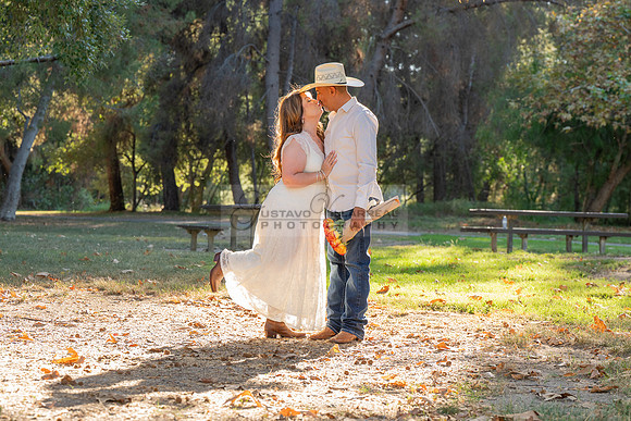 Angelica and Luis Engagement photos, weddings, family portraits at Yorba Regional Park in Anaheim California by Gustavo Villarreal Photography, videographer, 323-633-8283, www.gvphotoandvideo.com