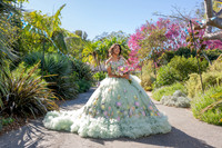 Emma Gutierrez quinceanera photo shoot, videos at South Coast Bo