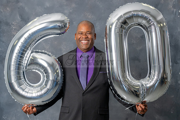 Darron Cunningham 60th Birthday photo session in the studio in Whittier Ca by Gustavo Villarreal Photography, 323-633-8283, www.gvphotoandvideo.com