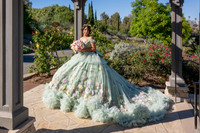 Emma Gutierrez quinceanera photo shoot, videos at South Coast Bo