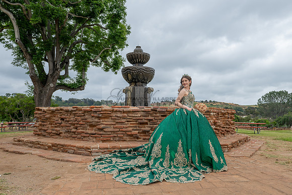 Quinceaneras photoshoot, photographer, videographer at San Luis Rey Mission in Oceanside Ca. 323-633-8283 www.gvphotoandvideo.com
