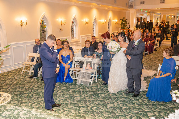 Karina and Raul Wedding celebration, ceremony, reception at The