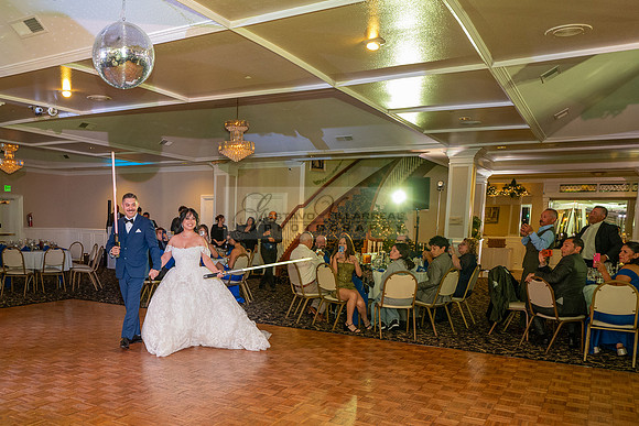 Karina and Raul Wedding celebration, ceremony, reception at The