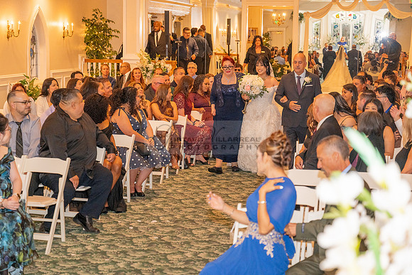 Karina and Raul Wedding celebration, ceremony, reception at The