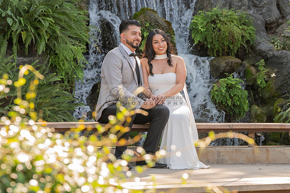 Erick and Yomira wedding, engagement photos at Los Angeles Arboretum & Botanic Garden in Arcadia Ca, images by Gustavo Villarreal Photography, 323-633-8283, www.gvphotoandvideo.com
