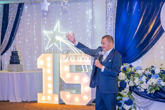 Lydia Grace Quinceanera celebration photography, videography at Luminarias Restaurant in Monterey Park Ca by Gustavo Villarreal photography, 323-633-8283