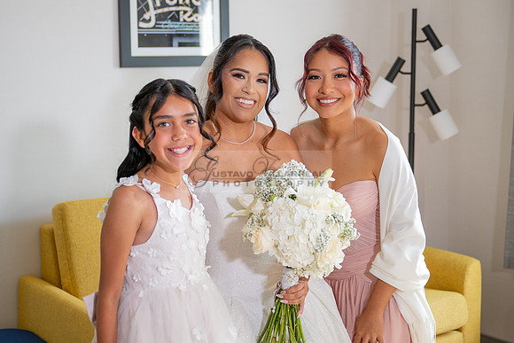 Gustavo and Lupe wedding ceremony at San Vincent Catholic Church