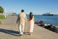 Christopher and Andrea engagement, wedding, photos at Lions Lighthouse in Long Beach California, photographs, images by Gustavo Villarreal photography, 323-633-8283, www.gvphotoandvideo.com