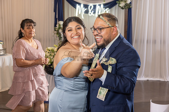 Thalial and Francisco wedding reception at La Mirada Golf course in