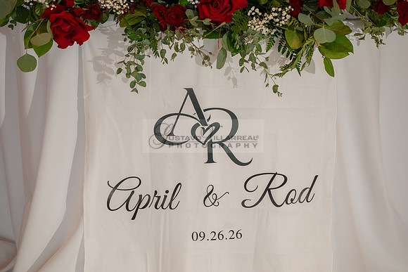 April and Rod wedding ceremony, reception, celebration at The Co