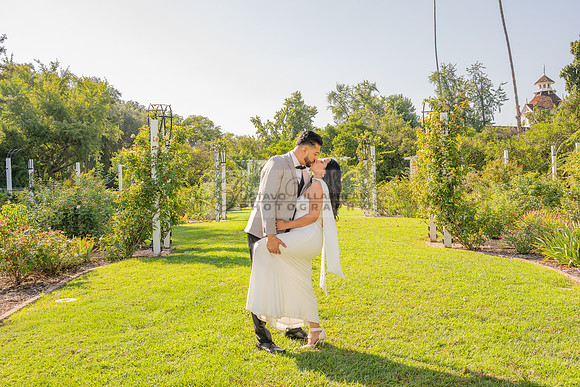 Erick and Yomira wedding, engagement photos at Los Angeles Arboretum & Botanic Garden in Arcadia Ca, images by Gustavo Villarreal Photography, 323-633-8283, www.gvphotoandvideo.com