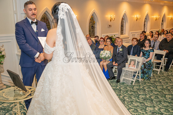 Karina and Raul Wedding celebration, ceremony, reception at The