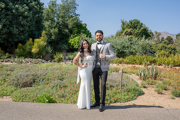 Erick and Yomira wedding, engagement photos at Los Angeles Arbor