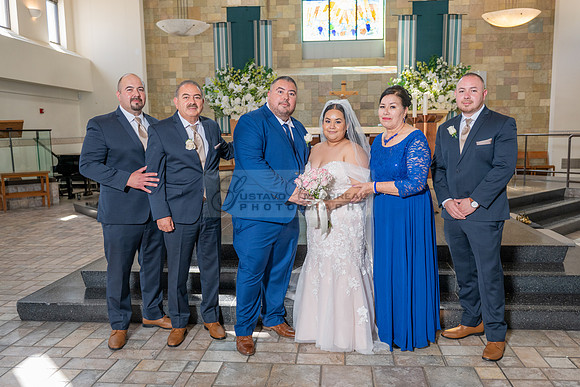 Marcela and Jorge wedding photographer and videographer at Saint