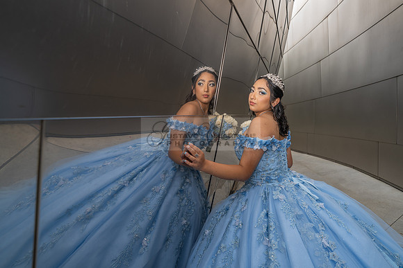 Ximena Citlali quinceanera photoshoot at Walt Disney Concert Hall in Los Angeles Ca. #quinceaneras, #gvphotoandvideo 323-633-8283