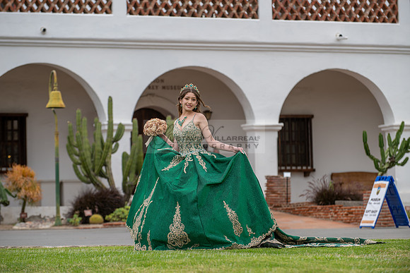 Quinceaneras photoshoot, photographer, videographer at San Luis Rey Mission in Oceanside Ca. 323-633-8283 www.gvphotoandvideo.com