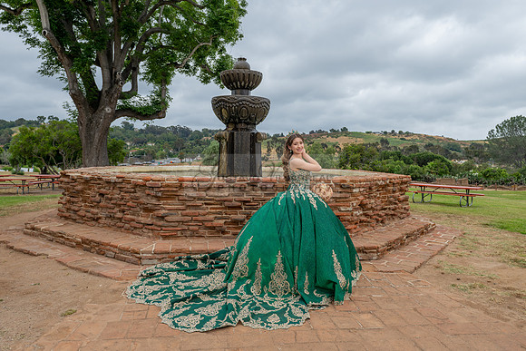 Quinceaneras photoshoot, photographer, videographer at San Luis Rey Mission in Oceanside Ca. 323-633-8283 www.gvphotoandvideo.com