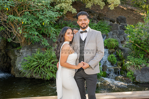 Erick and Yomira wedding, engagement photos at Los Angeles Arboretum & Botanic Garden in Arcadia Ca, images by Gustavo Villarreal Photography, 323-633-8283, www.gvphotoandvideo.com