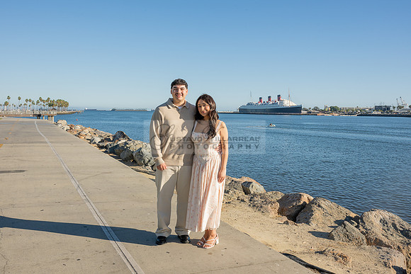 Christopher and Andrea engagement, wedding, photos at Lions Lighthouse in Long Beach California, photographs, images by Gustavo Villarreal photography, 323-633-8283, www.gvphotoandvideo.com
