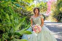 Emma Gutierrez quinceanera photo shoot, videos at South Coast Bo