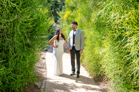Erick and Yomira wedding, engagement photos at Los Angeles Arbor