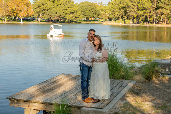 Angelica and Luis Engagement photos, weddings, family portraits at Yorba Regional Park in Anaheim California by Gustavo Villarreal Photography, videographer, 323-633-8283, www.gvphotoandvideo.com