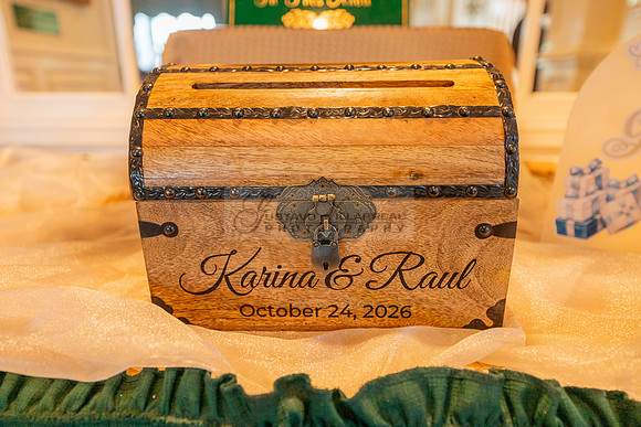 Karina and Raul Wedding celebration, ceremony, reception at The