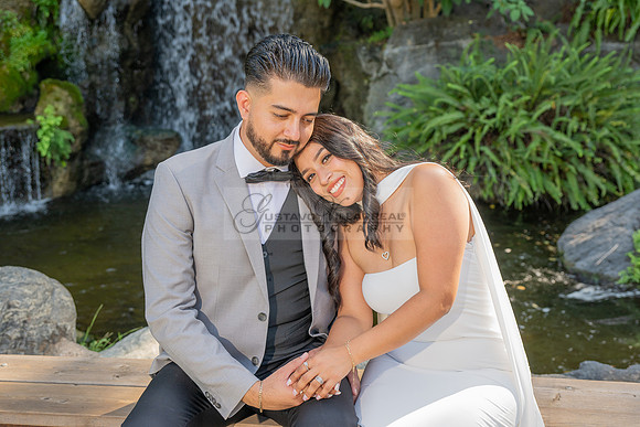 Erick and Yomira wedding, engagement photos at Los Angeles Arboretum & Botanic Garden in Arcadia Ca, images by Gustavo Villarreal Photography, 323-633-8283, www.gvphotoandvideo.com