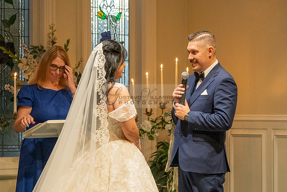 Karina and Raul Wedding celebration, ceremony, reception at The
