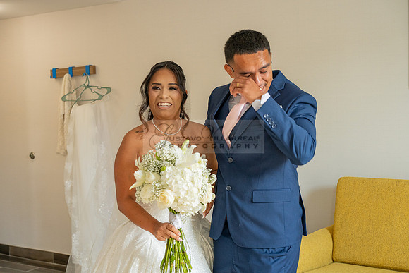 Gustavo and Lupe wedding ceremony at San Vincent Catholic Church