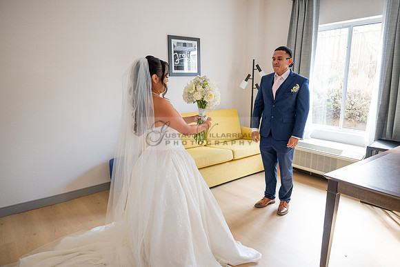 Gustavo and Lupe wedding ceremony at San Vincent Catholic Church