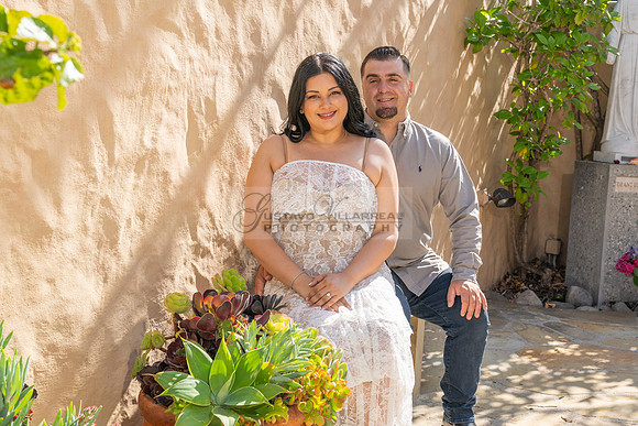Jessica and Cory engagement photo session at Our Lady of Mount C
