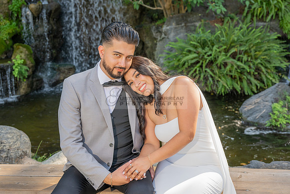 Erick and Yomira wedding, engagement photos at Los Angeles Arboretum & Botanic Garden in Arcadia Ca, images by Gustavo Villarreal Photography, 323-633-8283, www.gvphotoandvideo.com